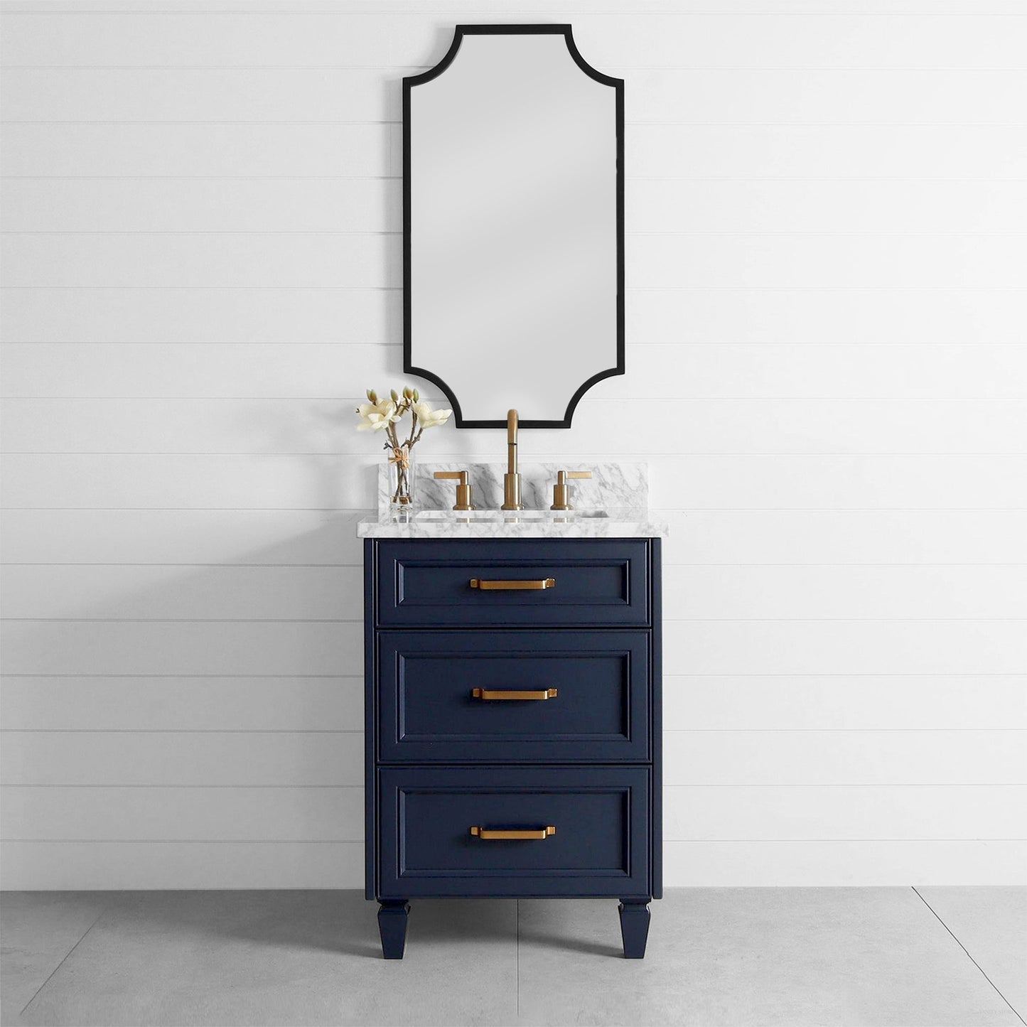 Davenport 24" Pacific Blue Bathroom Vanity - Teodor Vanities United States