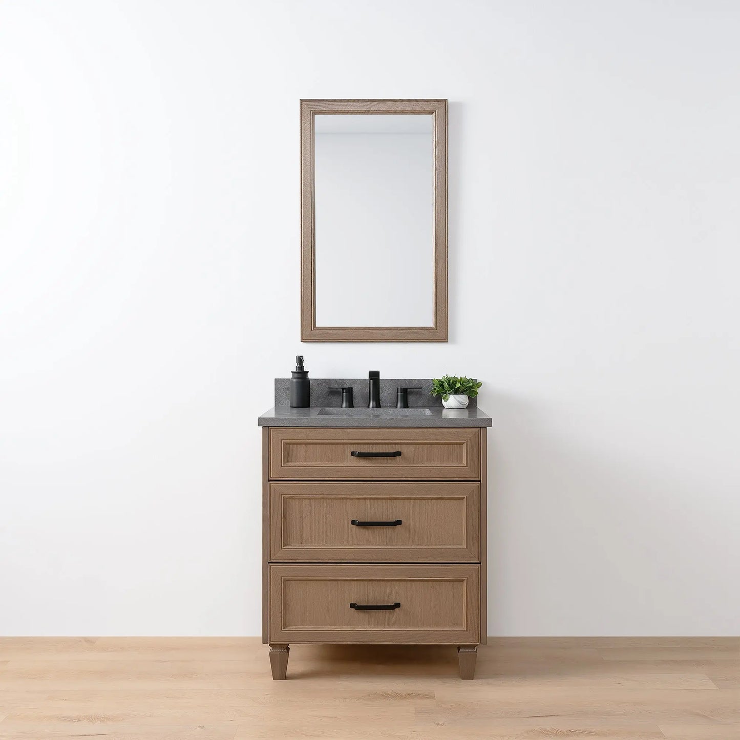 Davenport 30" Almond Coast Bathroom Vanity - Teodor Vanities United States