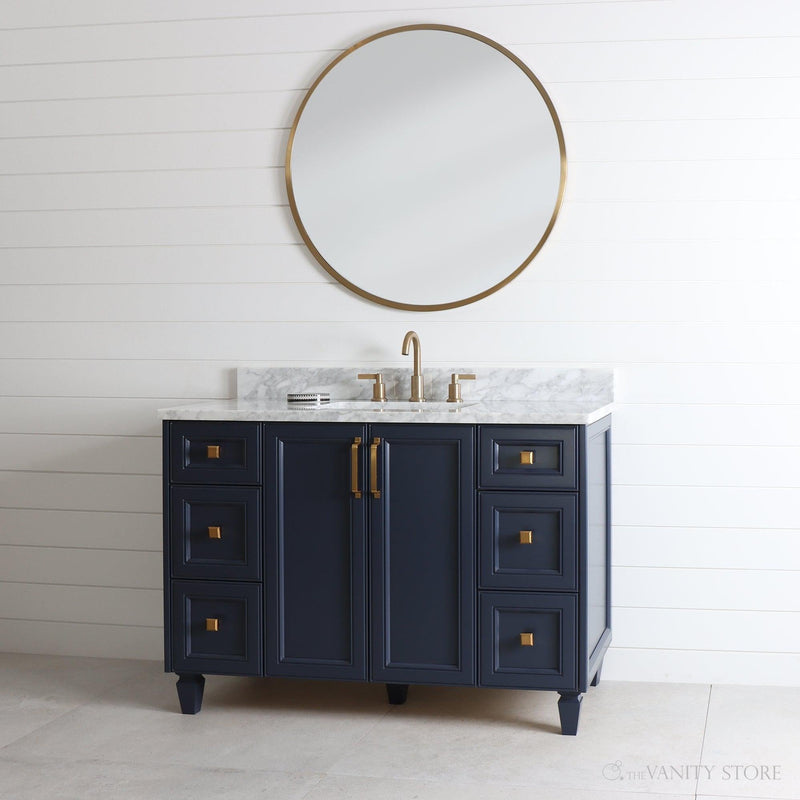 Davenport 48" Pacific Blue Bathroom Vanity - Teodor Vanities United States