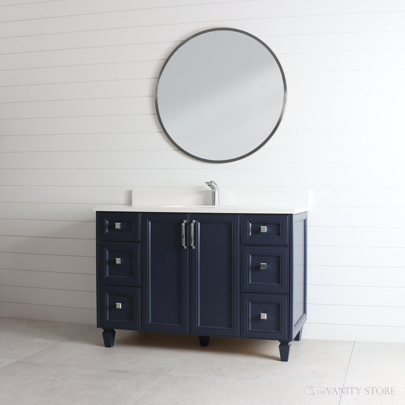 Davenport 48" Pacific Blue Bathroom Vanity - Teodor Vanities United States