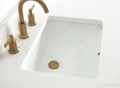 Davenport 60" Pacific Blue Bathroom Vanity, Double Sink - Teodor Vanities United States