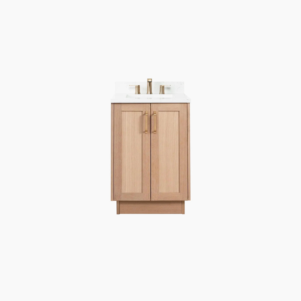 
                  
                    Bridgeport 24" White Oak Bathroom Vanity
                  
                