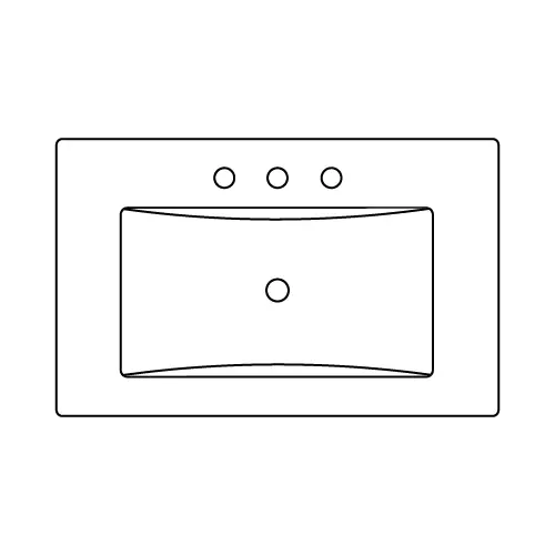 
                  
                    Faucet Spacing-72D Silestone Miami White - Teodor Vanities United States
                  
                