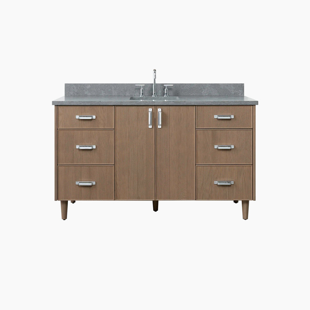 Malibu 60" Almond Coast Bathroom Vanity