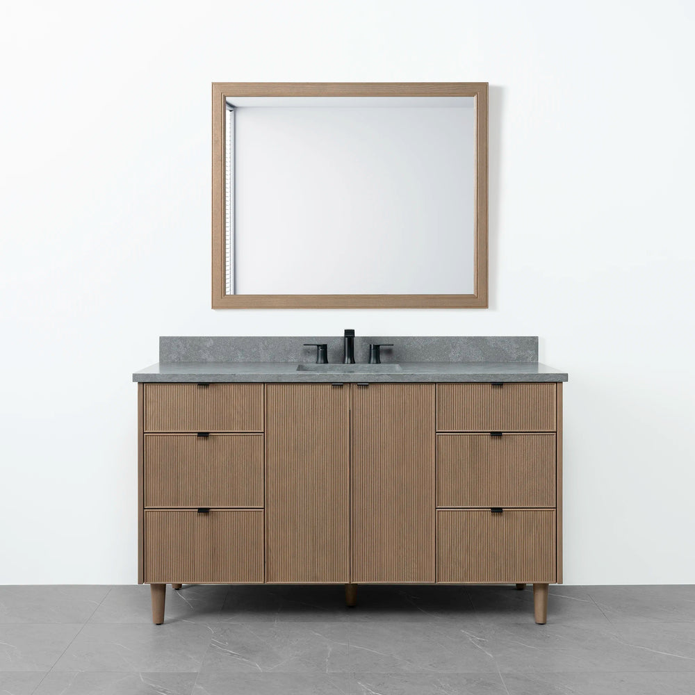 
                  
                    Malibu 60" Almond Coast Bathroom Vanity - Teodor Vanities United States
                  
                