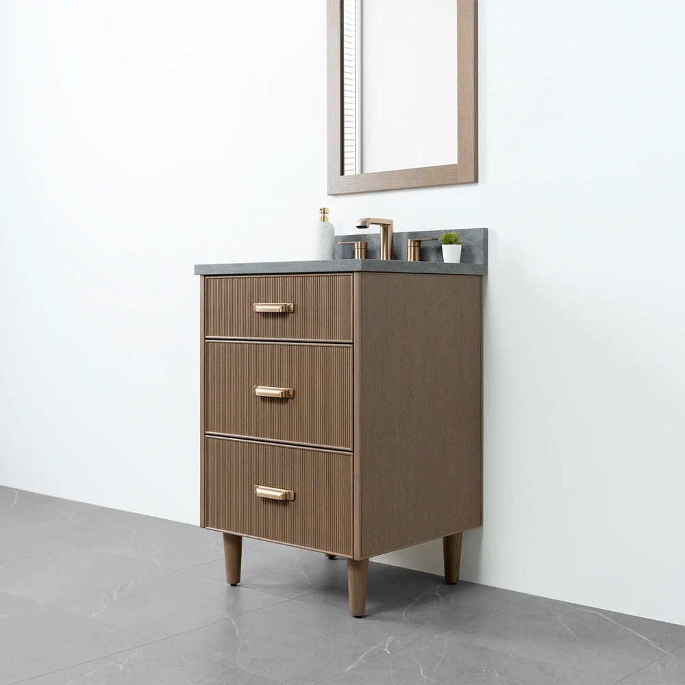 
                  
                    Malibu 24" Almond Coast Bathroom Vanity - Teodor Vanities United States
                  
                