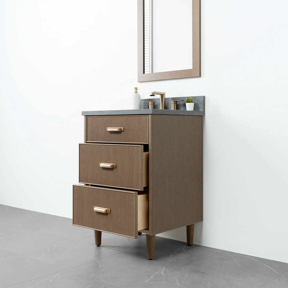 
                  
                    Malibu 24" Almond Coast Bathroom Vanity - Teodor Vanities United States
                  
                