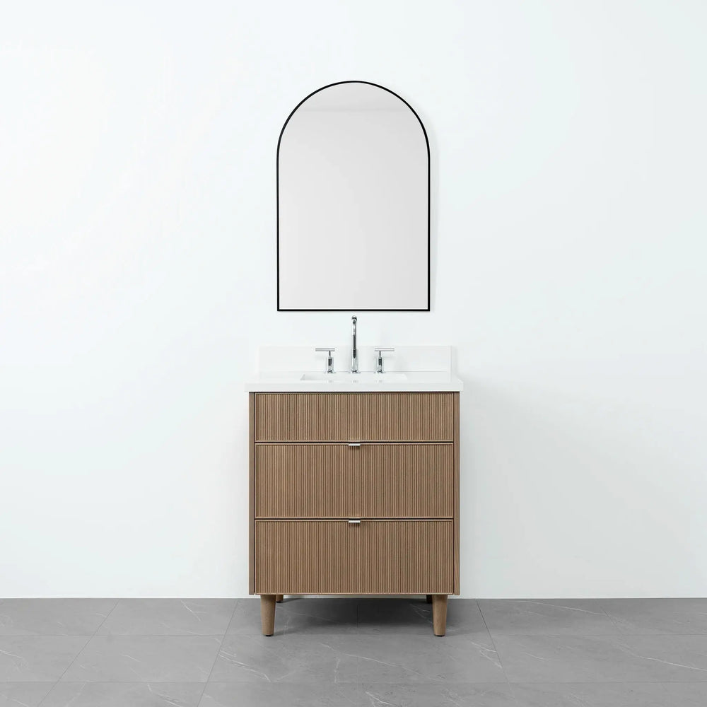 
                  
                    Malibu 30" Almond Coast Bathroom Vanity - Teodor Vanities United States
                  
                