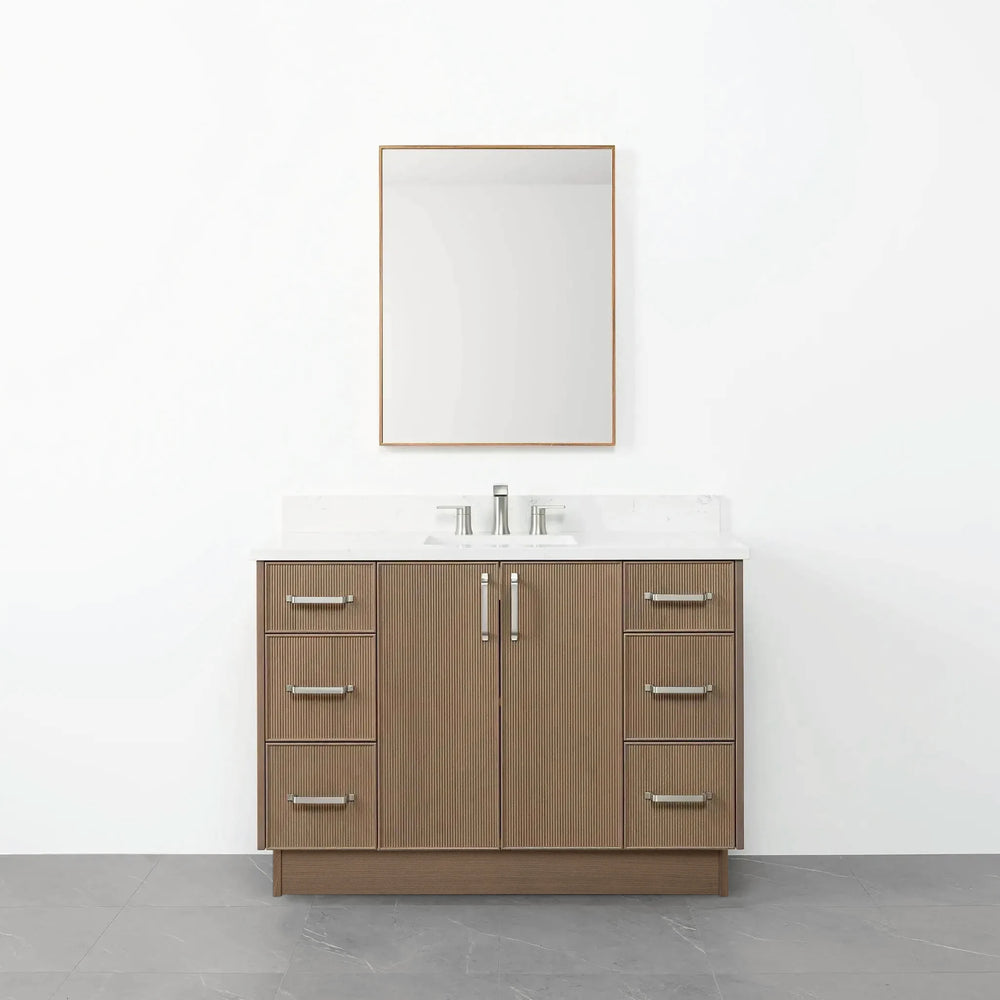 
                  
                    Malibu SLIM 48" Almond Coast Bathroom Vanity
                  
                