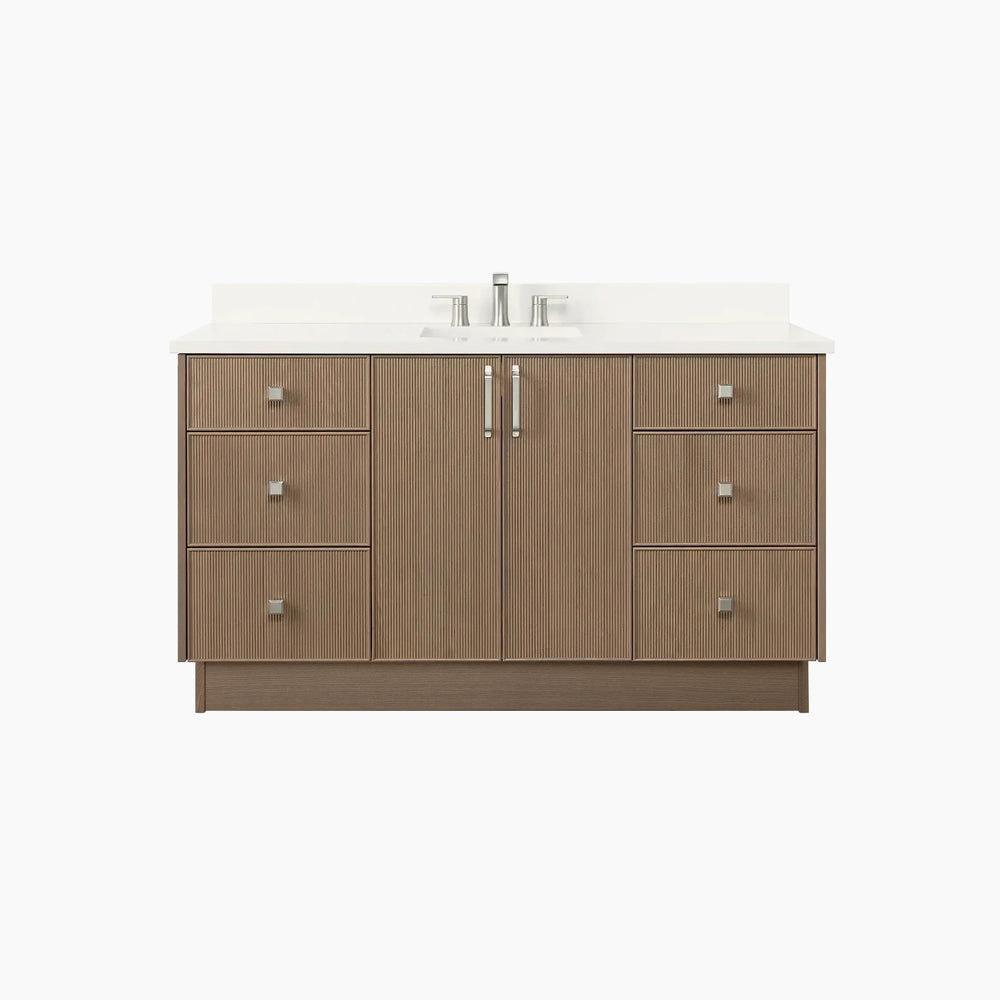 
                  
                    Malibu SLIM 60" Almond Coast Bathroom Vanity
                  
                