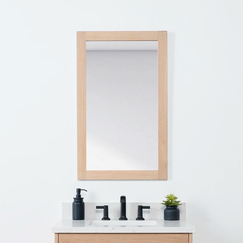 
                  
                    Natural White Oak Mirror 22"
                  
                