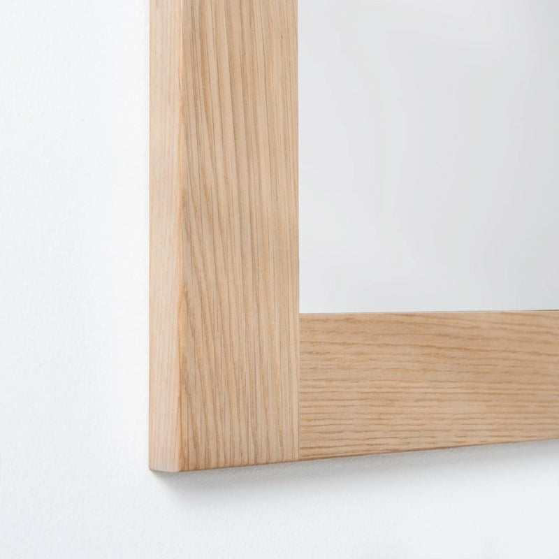 Natural White Oak Mirror 22"