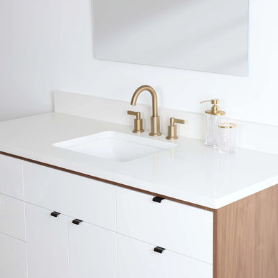 Sidney 60" Gloss White Bathroom Vanity