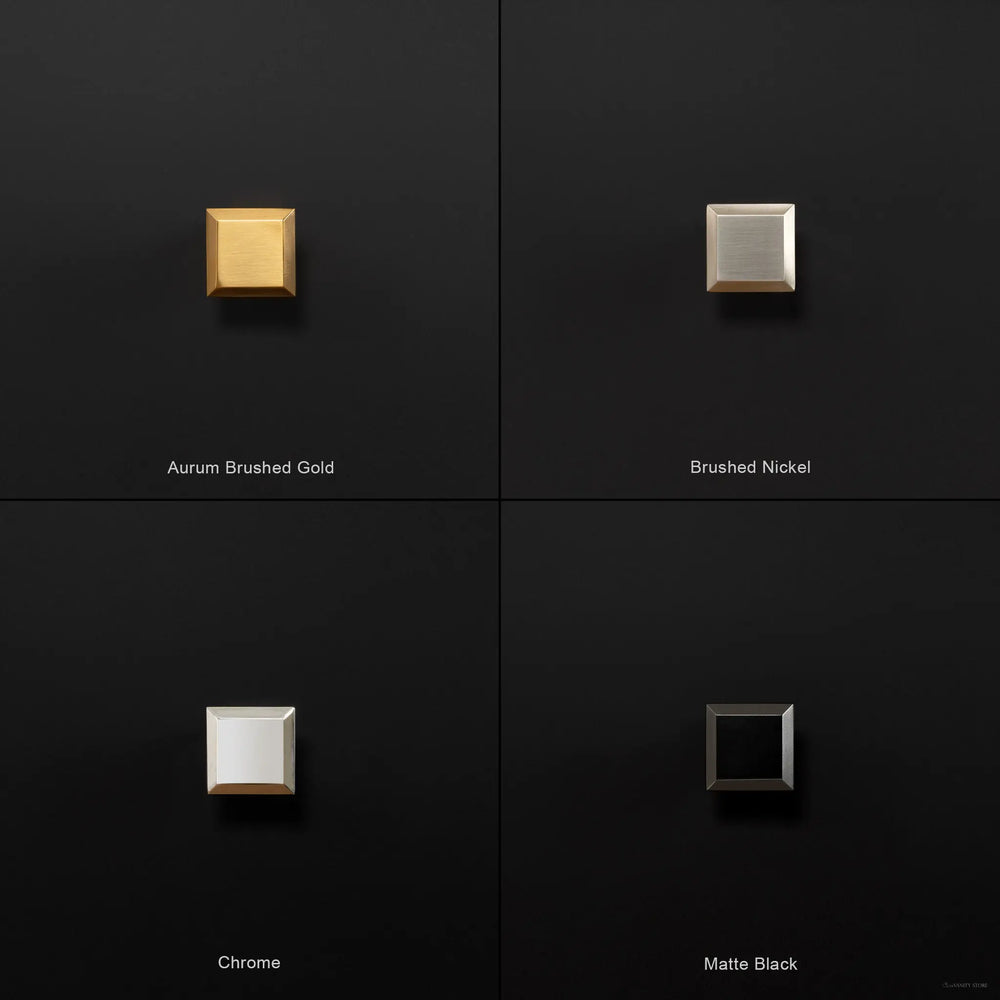 
                  
                    Sidney SLIM 36" Wall Mount Matte Black Bathroom Vanity, Left Sink - Teodor Vanities United States
                  
                