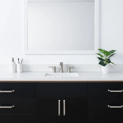 Sidney SLIM 72" Matte Black Bathroom Vanity - Teodor Vanities United States