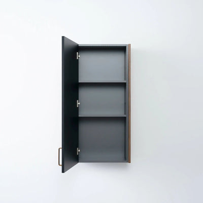 Sidney Matte Black Wall Cabinet