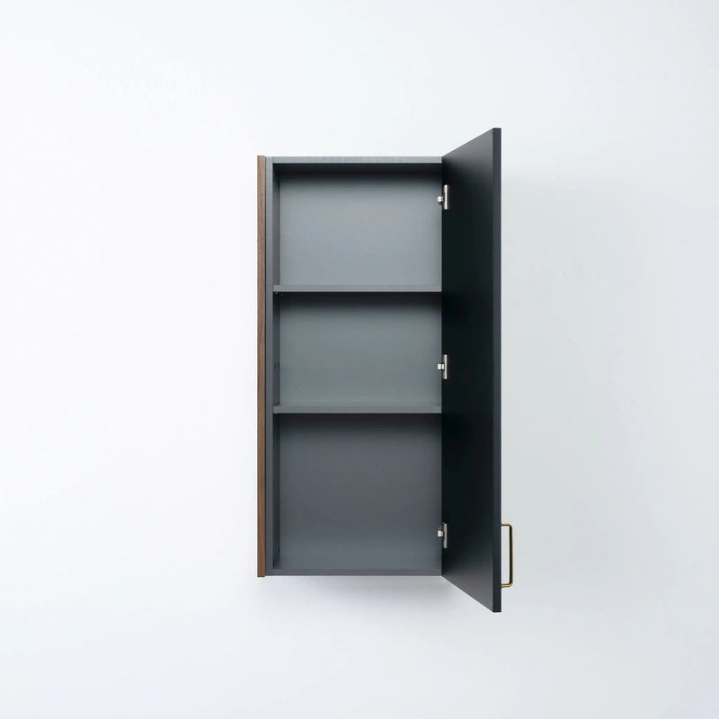 Sidney Matte Black Wall Cabinet