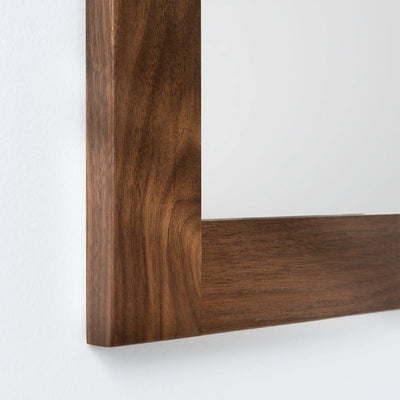 American Black Walnut Mirror 44" - Teodor Vanities United States