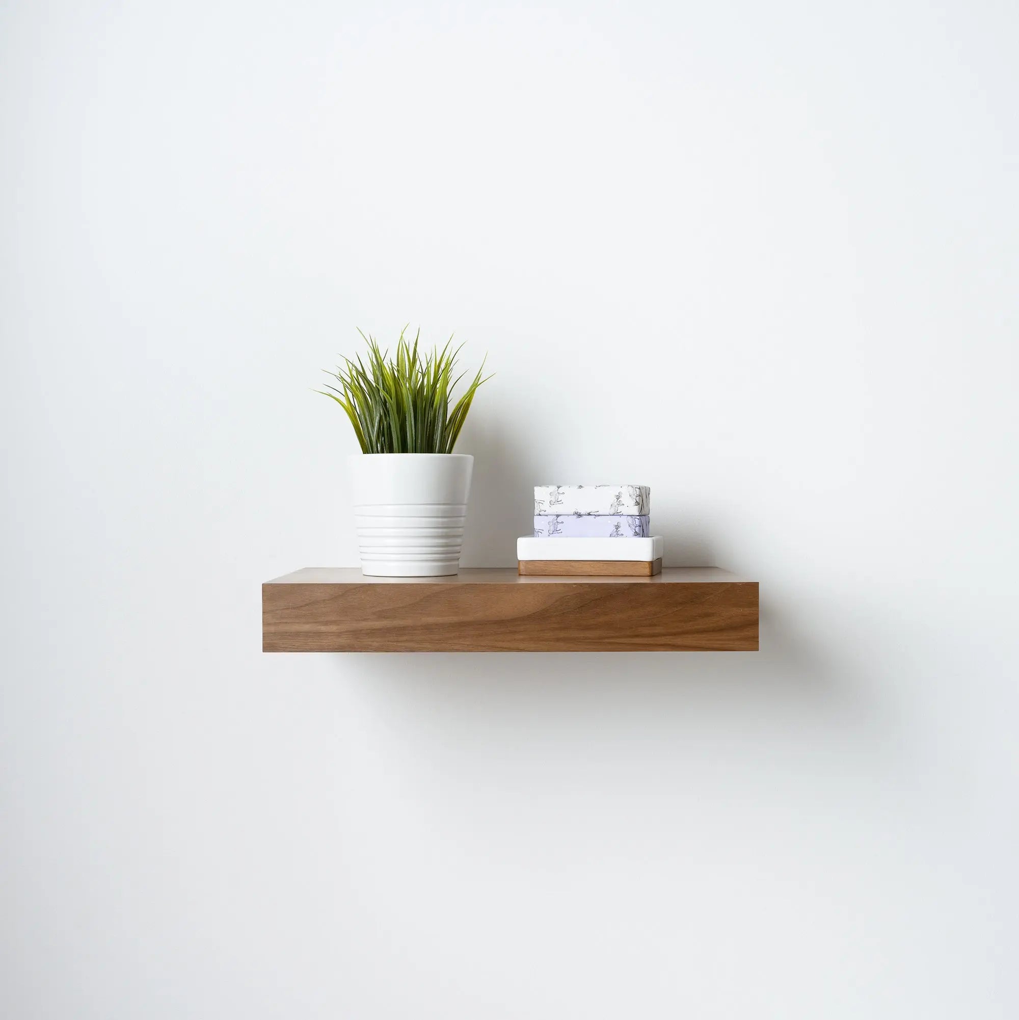 American Black Walnut Floating Shelf - Teodor Vanities United States