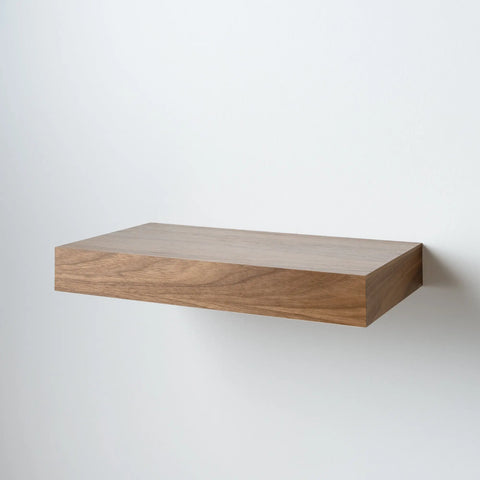 American Black Walnut Floating Shelf - Teodor Vanities United States