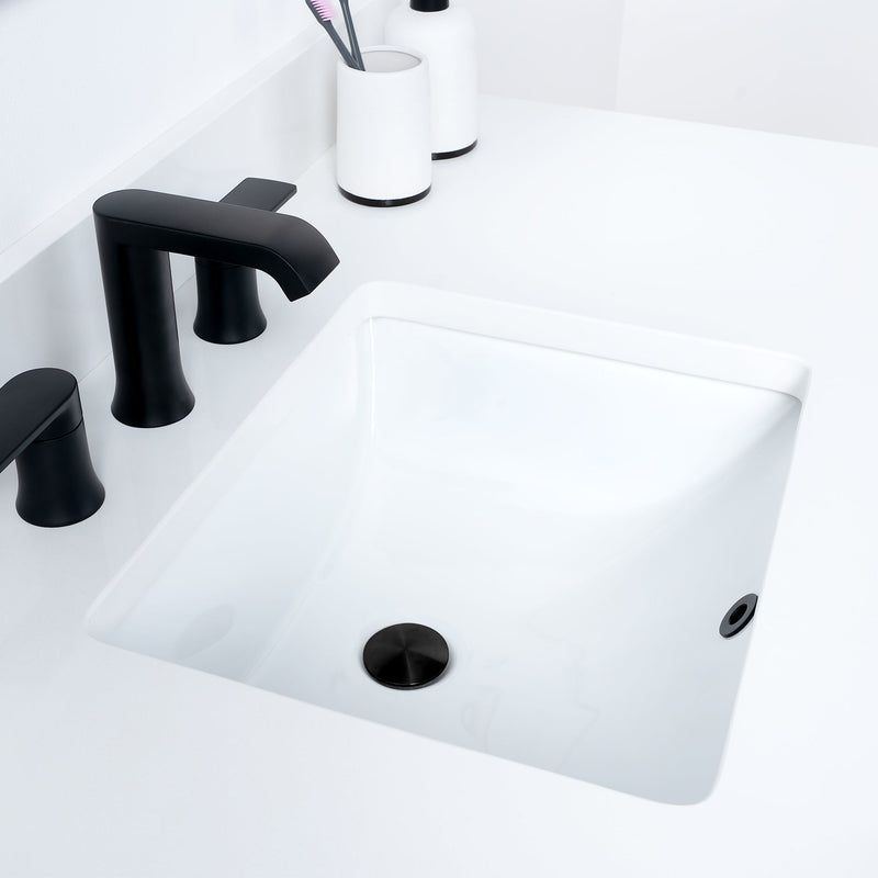 Bridgeport 36", Teodor® White Oak Vanity, Left Sink